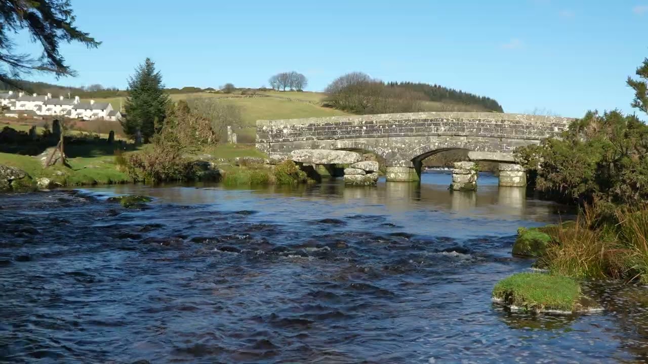 Clapper Bridge, Dartmoor 4K