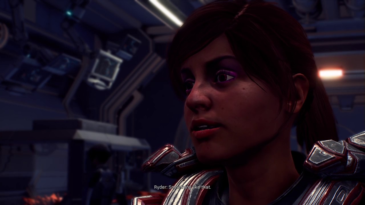 Mass Effect&trade; Andromeda (PS4) Sara Ryder fails to retrieve the formulae for the good Doctor on Kadara