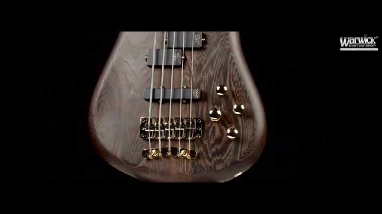 Warwick Custom Shop Masterbuilt - Streamer Stage I Natural Oil Finish