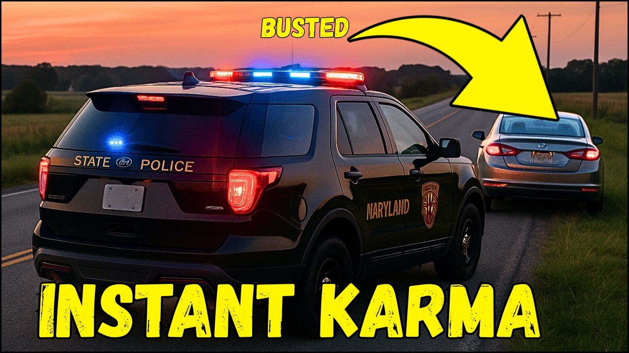 Epic UNMARKED POLICE KARMA & Instant Justice  Police Activity