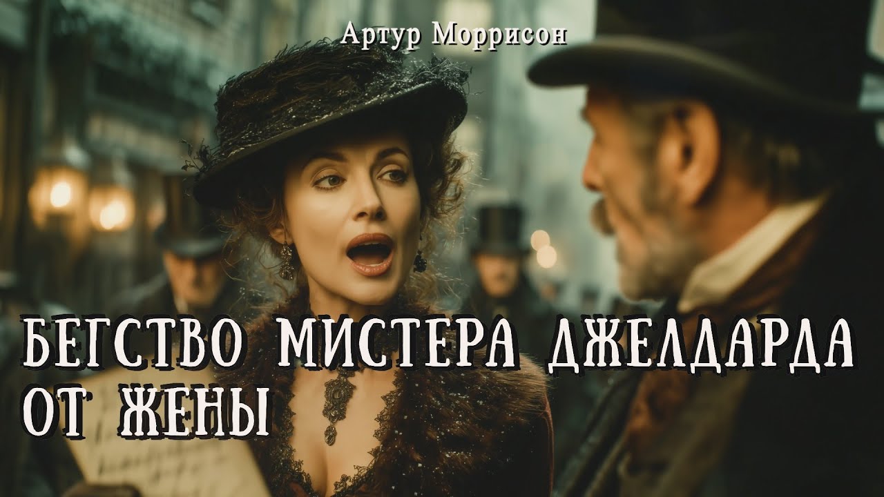 БЕГСТВО МИСТЕРА ДЖЕЛДАРДА ОТ ЖЕНЫ | Детектив | Классика | Артур Моррисон