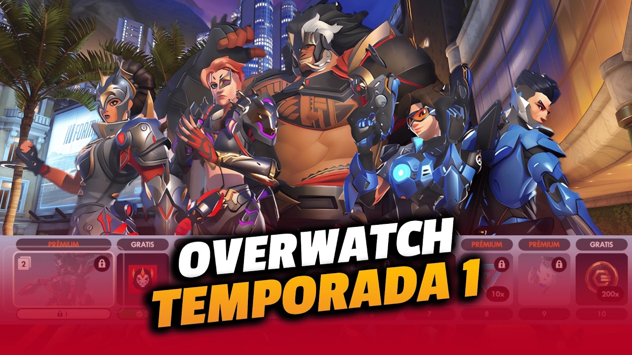Todo sobre la Primera Temporada de Overwatch: Conquista, Pase de Batalla, Skins, Eventos, Colabs