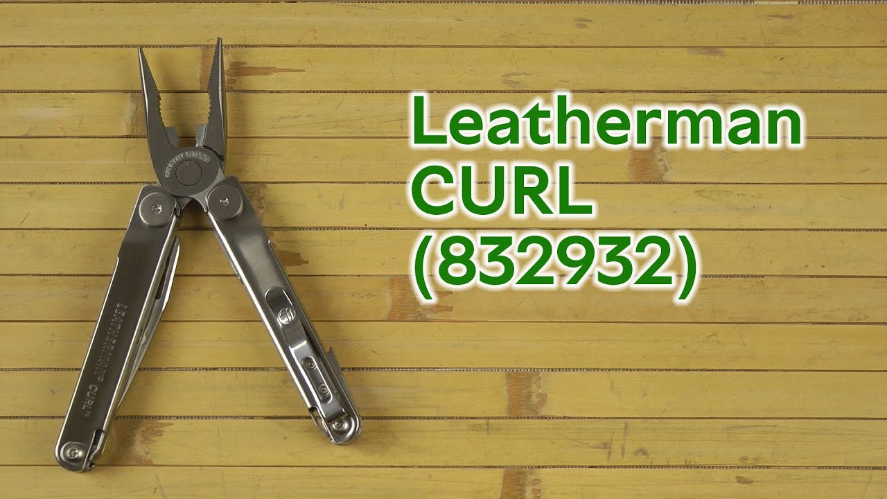 Розпаковка Leatherman CURL (832932)