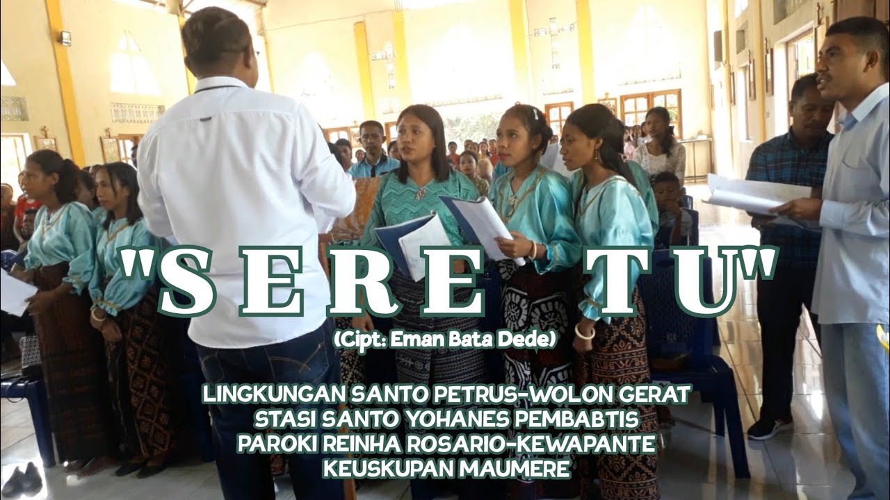 Koor Lingkungan Santo Petrus Wolon Gerat - Sere Tu