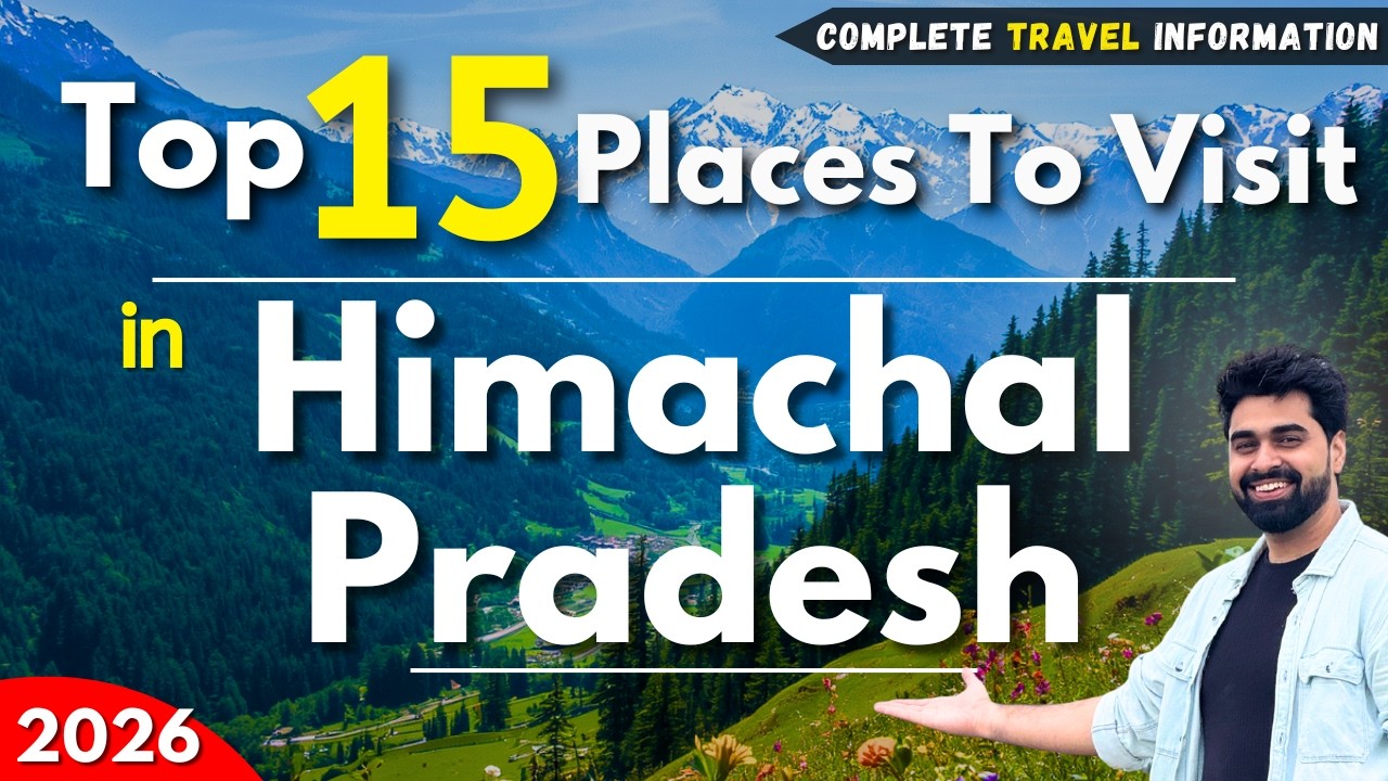Himachal Pradesh Tourist Places | Places To Visit In Himachal Pradesh | 2026 #himachalpradesh