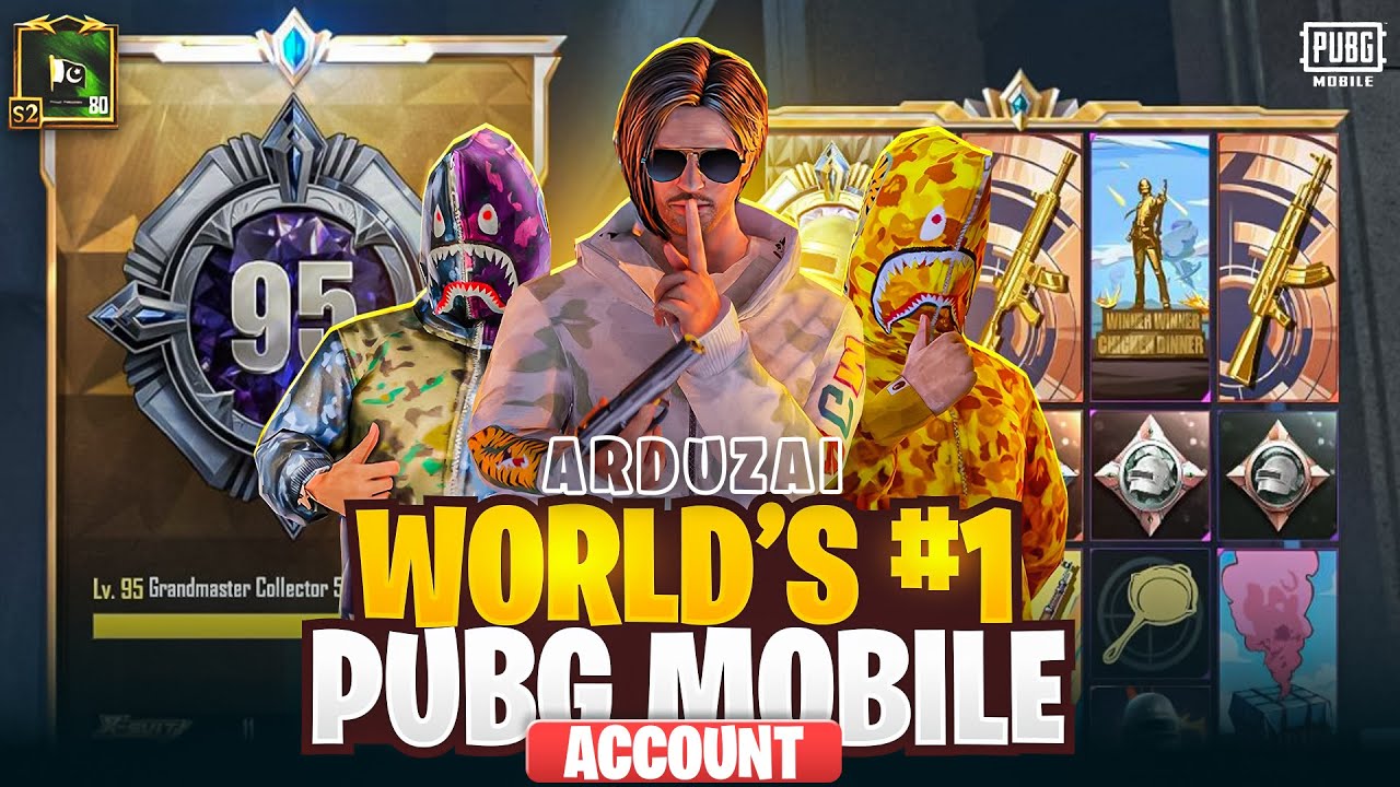 Officially #1 Pubg Mobile Account in the World 🥰 | ArduzAi