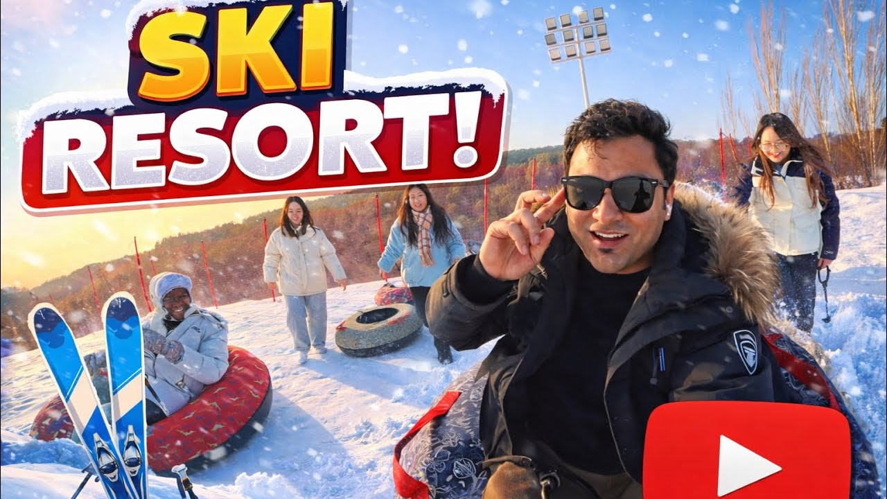 INSANE Ski Resort in China 🇨🇳❄️ | Snow Tubing Adventure | Fidara Pathways