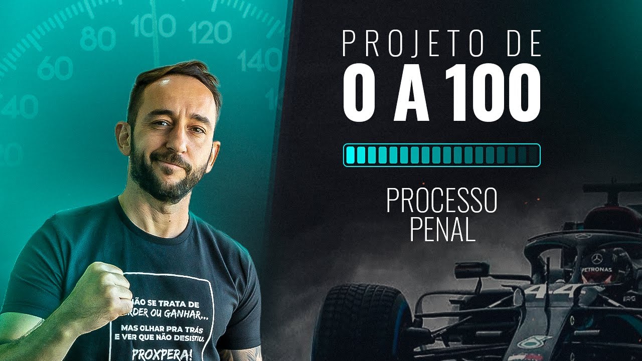 Projeto de 0 a 100 - Aula 00 - Processo Penal Principios e Sistemas Processuais - Canal Proxpera