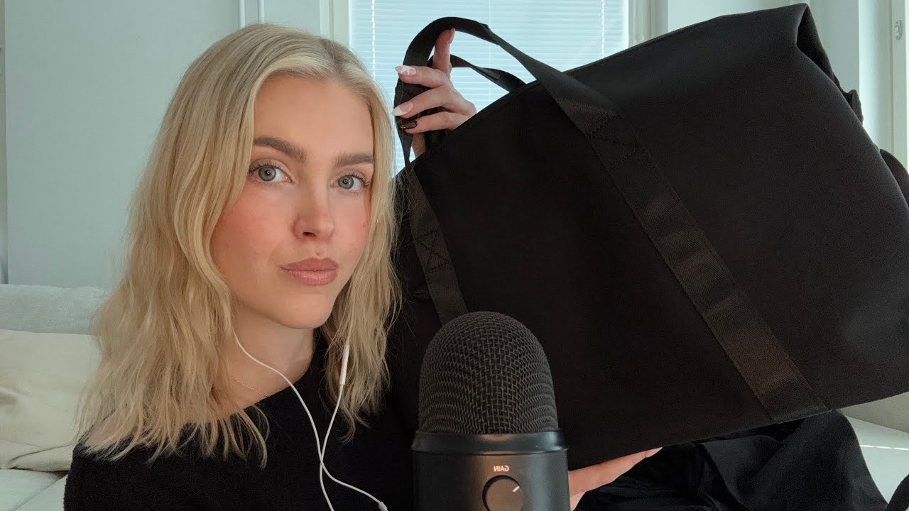 ASMR SUOMI pakataan risteilylle | let&rsquo;s pack for a cruise | what&rsquo;s in my bag