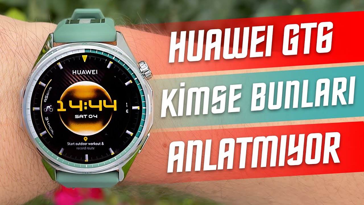 HUAWEİ GT6 İNCELEME - ALINIR MI ? NELER YENİ ?