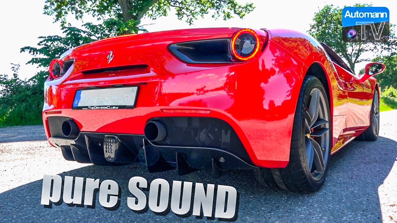 Ferrari 488 Spider (670hp) - pure SOUND (60FPS)
