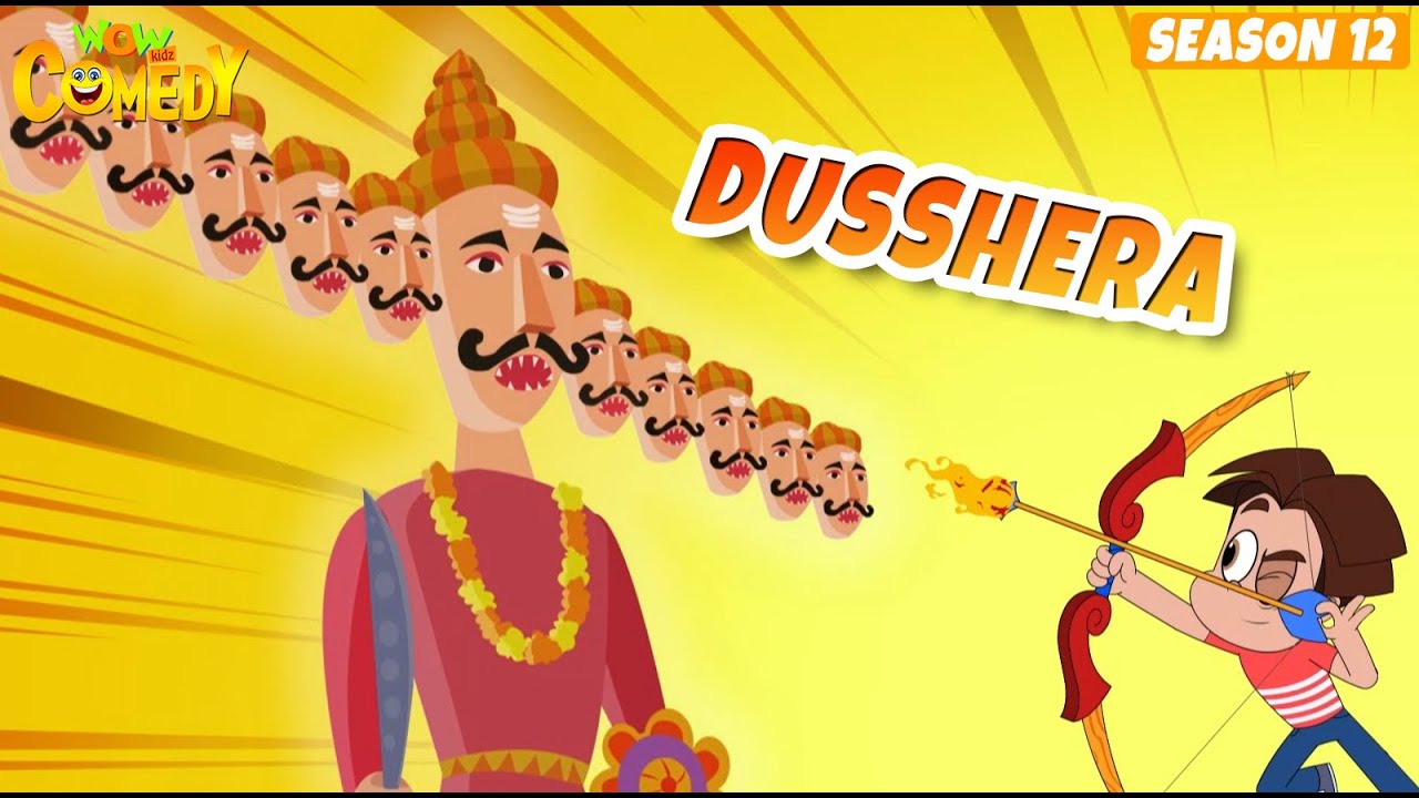 Dusshera | Titoo Funny Cartoon | S12E25 | Hindi Cartoon for Kids #titoo