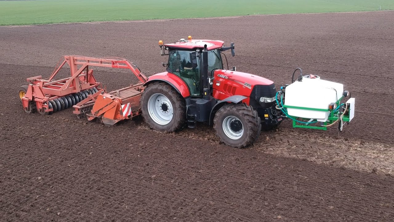 Spading with Case IH & Farmax