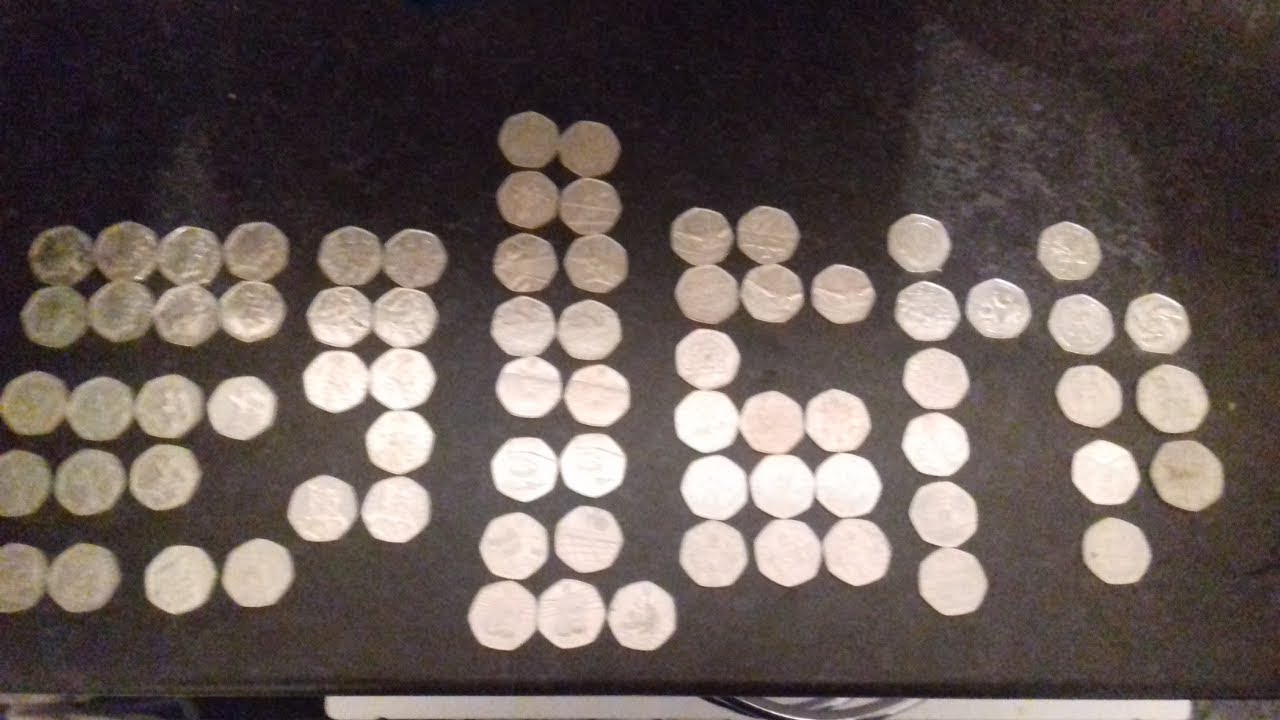&pound;1000 50p Coin Collection - RARE 50p Coins Peter Rabbit 50p Football 50p