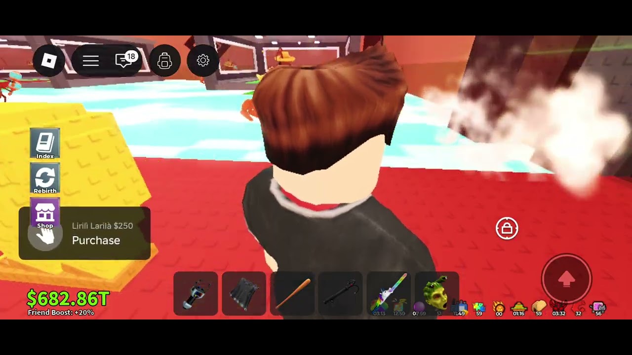 Admin abuse+update si a revenit fuseul + 3scape tsunami for brainrot pe steal a brainrot (sez.1pt.5)