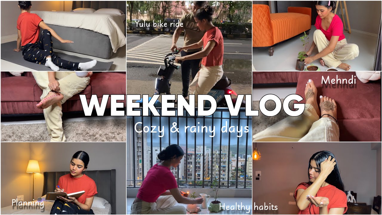 VLOG: an average/ chill WEEKEND in my life || Mishti Pandey