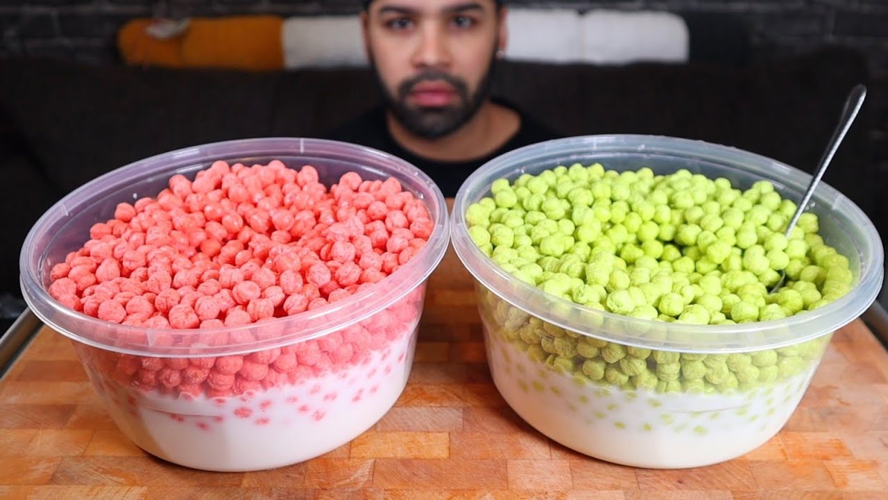 (ASMR) WICKED CEREAL MUKBANG