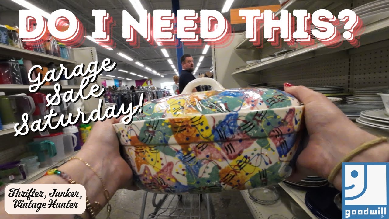 Garage Sale Saturday! Hunting The Weird & The Wonderful!