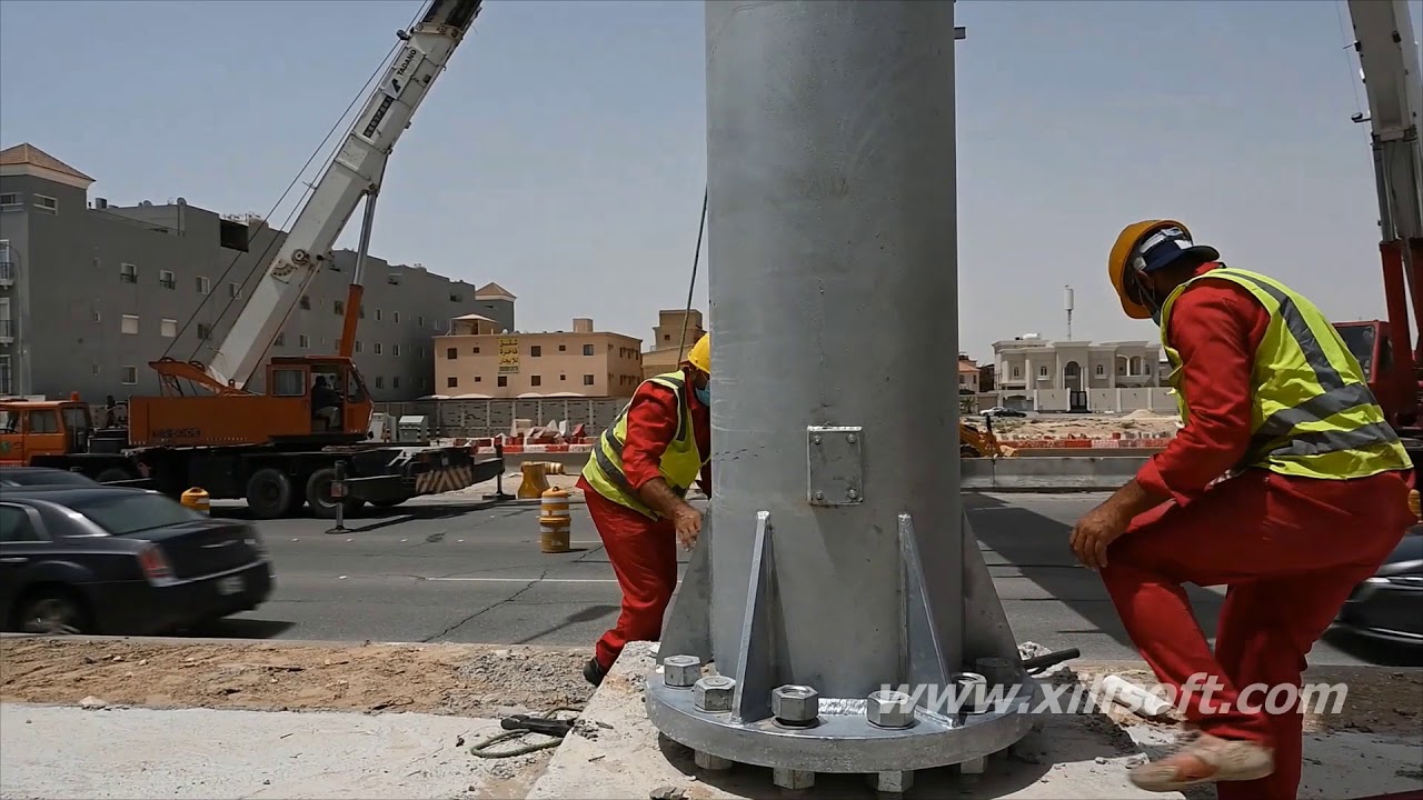 تركيب لوحات  GANTRY