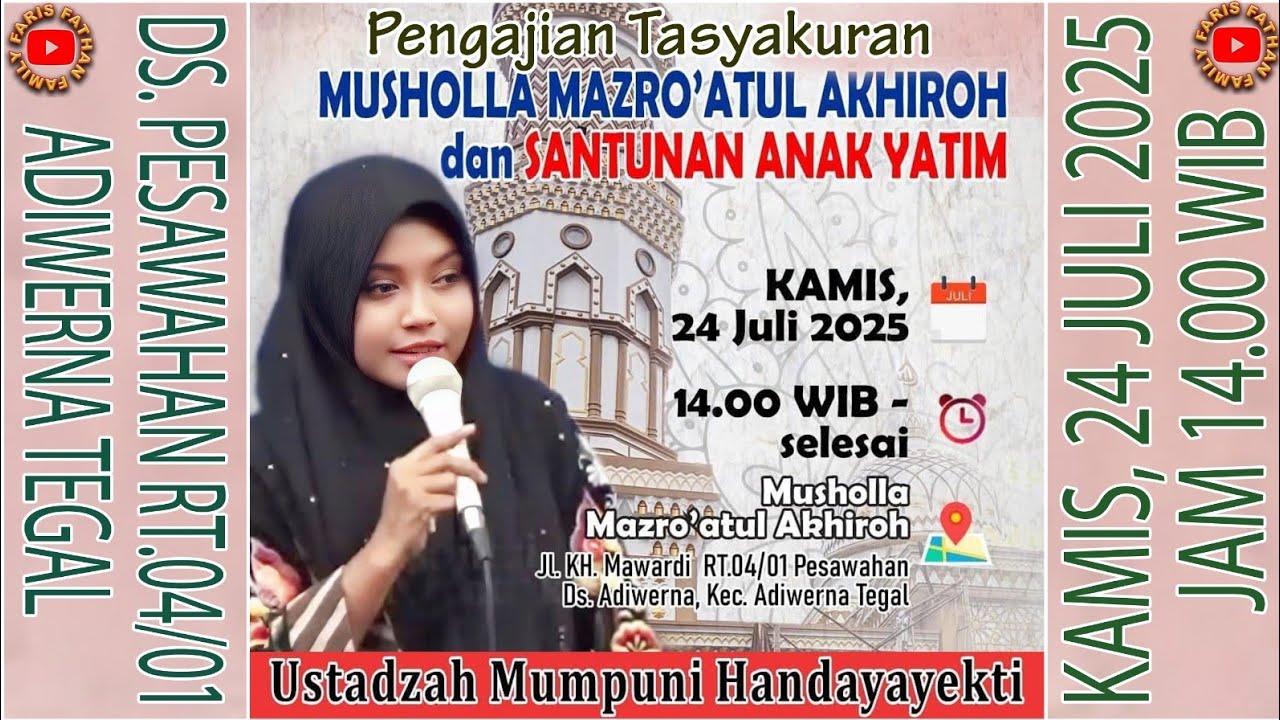 LIVE USTD. MUMPUNI TERBARU DS. PESAWAHAN KEC. ADIWERNA TEGAL