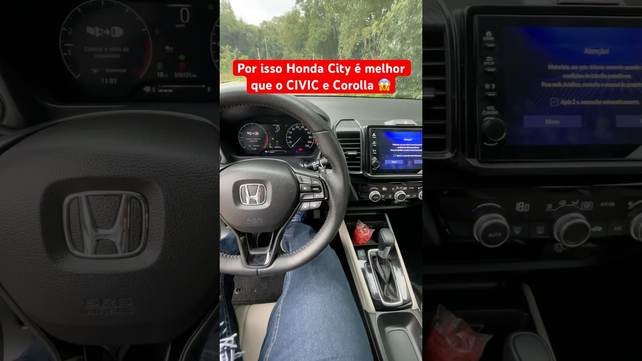 Honda City melhor que civic e Corolla segundo especialistas