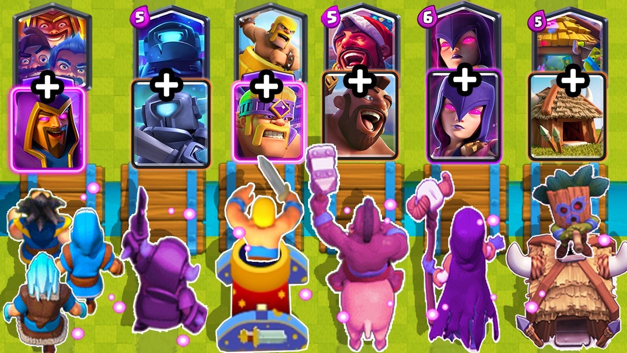 LA MEJOR SUPER CARTA y su CARTA? | OLIMPIADAS de CLASH ROYALE