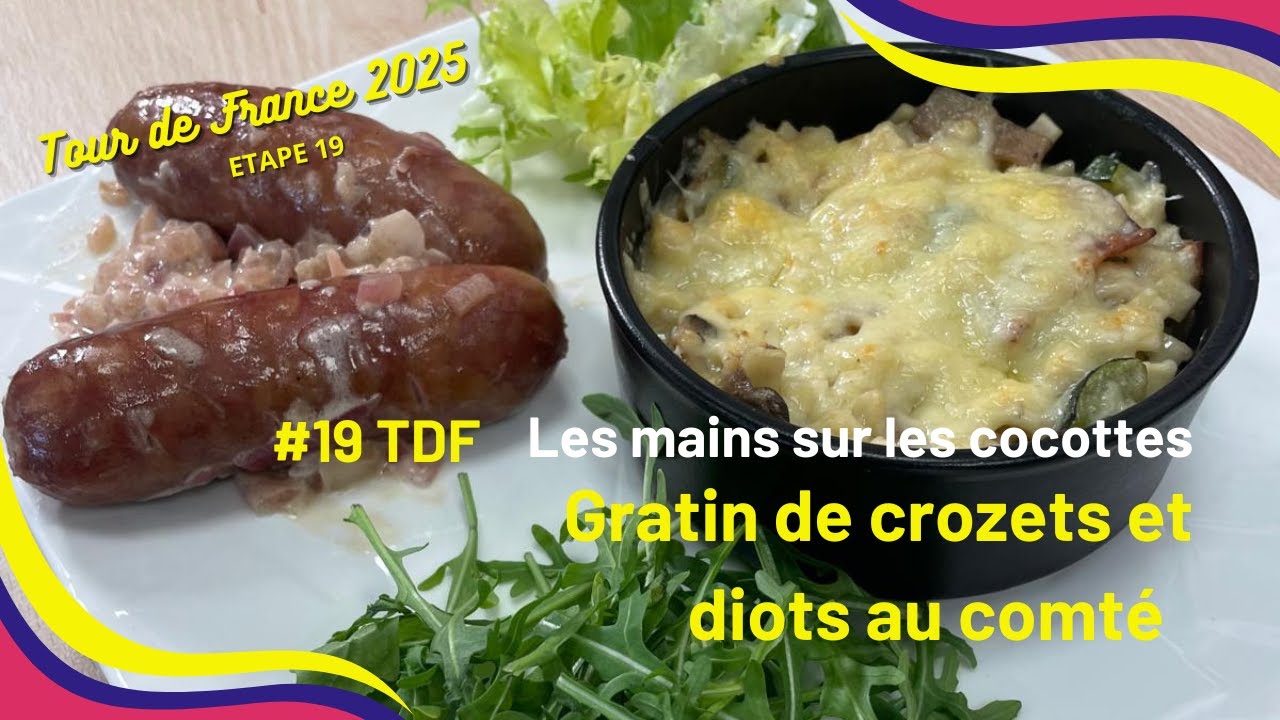 Recette du GRATINS DE CROZETS AUX DIOTS