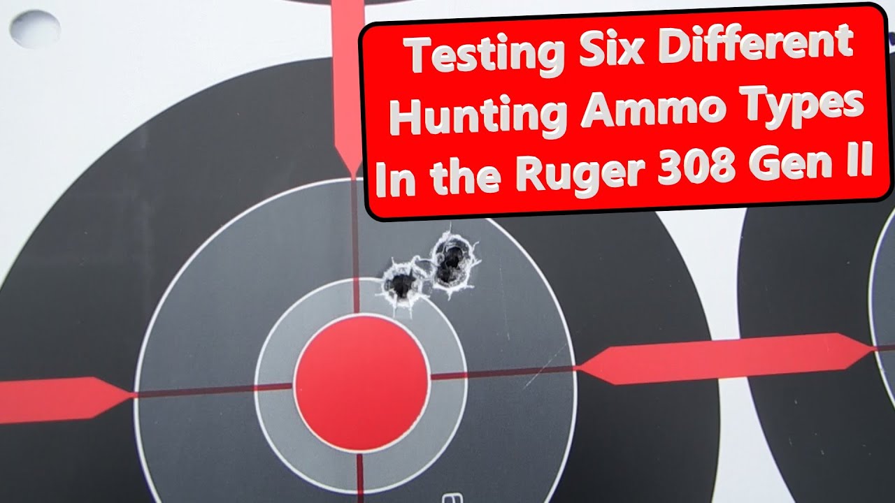 308 Тестирование патронов в Ruger Gen II