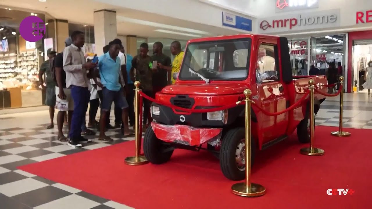 Tanzania unveils its first locally-made electric car
