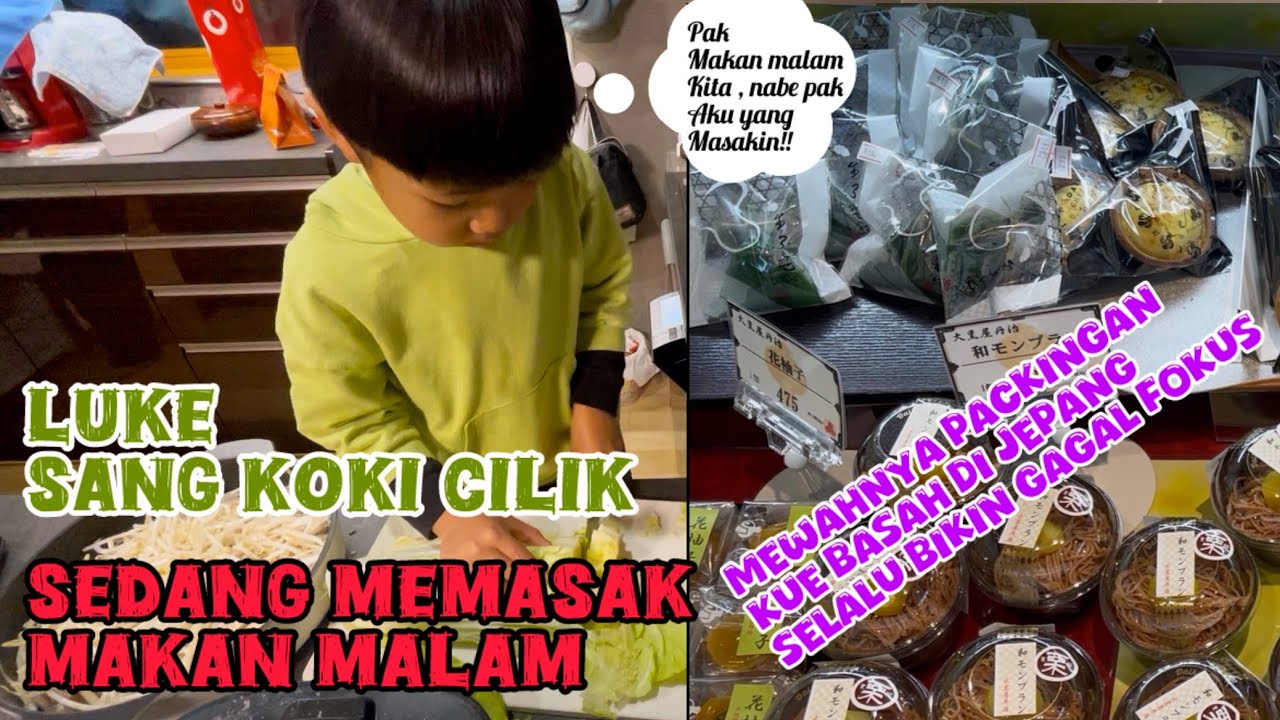 Belanja kue untuk menjamu tamu