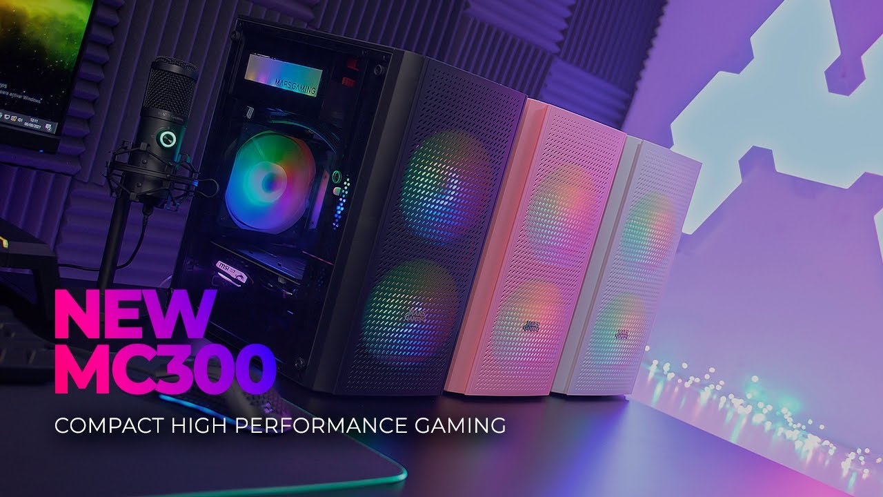Gaming compacto de alto rendimiento caja - MC300 | Mars Gaming