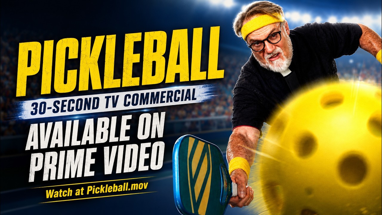 PICKLEBALL Movie &mdash; 30-Second TV Commercial | Streaming Now