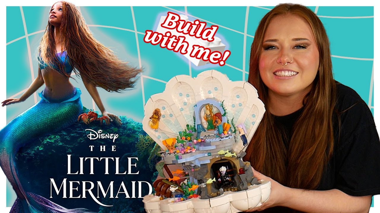 Build the Little Mermaid LEGO Set With Me! | Sarah Schauer