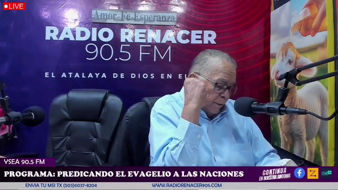 PROGRAMA: PREDICANDO EL EVANGELIO A LAS NACIONES - PASTOR SIMON VILCHES.