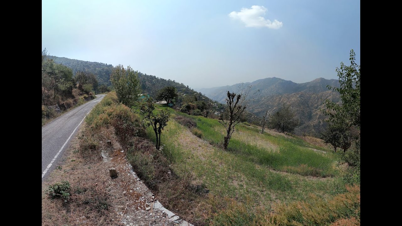 Uttarakhand property: Vally view land for sale, buy in Agrakhal Narendra nagar tehri garhwal