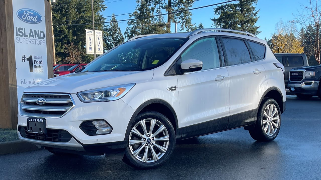 2018 Ford Escape Titanium + NAV, Moonroof, Reverse Camera Review | Island Ford