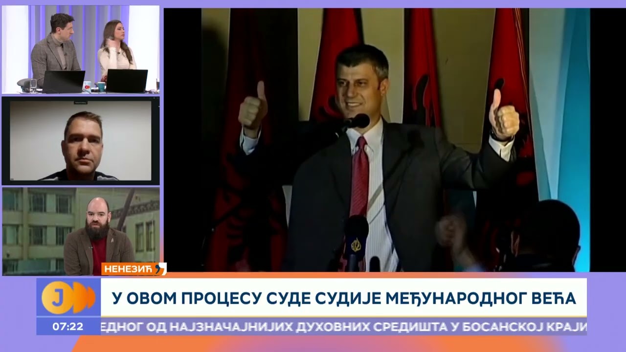 Po 45 godina zatvora za vođe OVK I RTS Jutarnji program