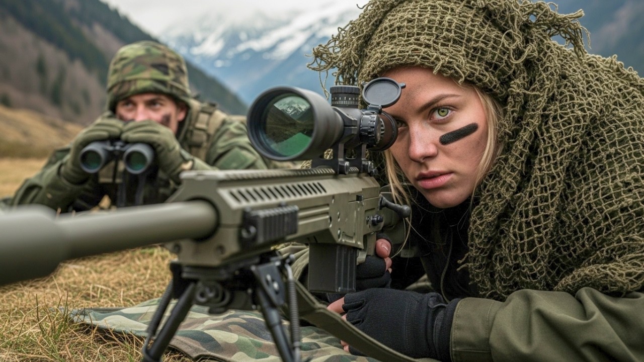 “They Sent an Army!” SEAL Commander Panicked—Then Female Sniper ONLY NEEDED ONE BULLET to End It All