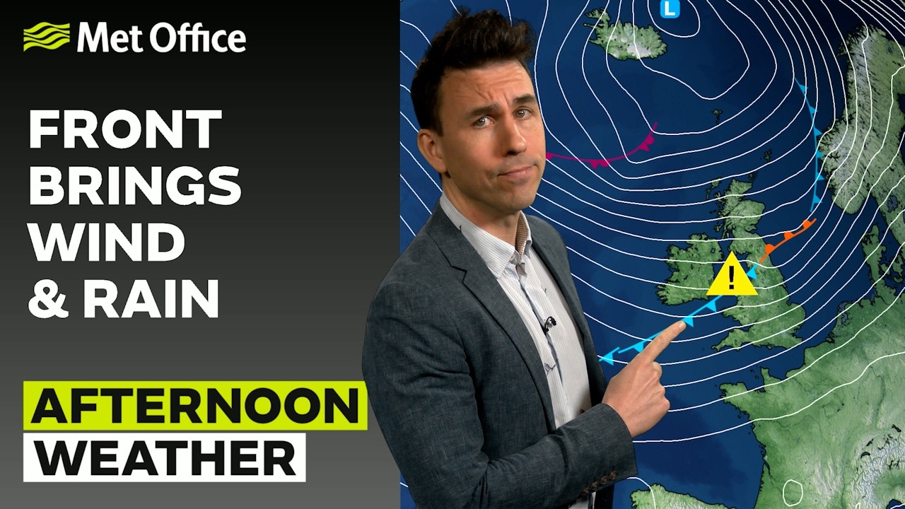 12/03/2026 - Wind warning in place - Afternoon Weather Forecast UK &ndash; Met Office Weather