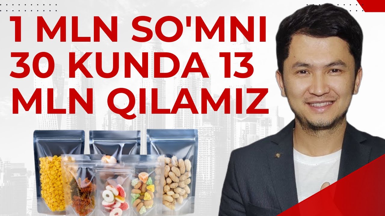 1 Million So‘m Bilan Boshlanadigan Super Biznes G‘oya!