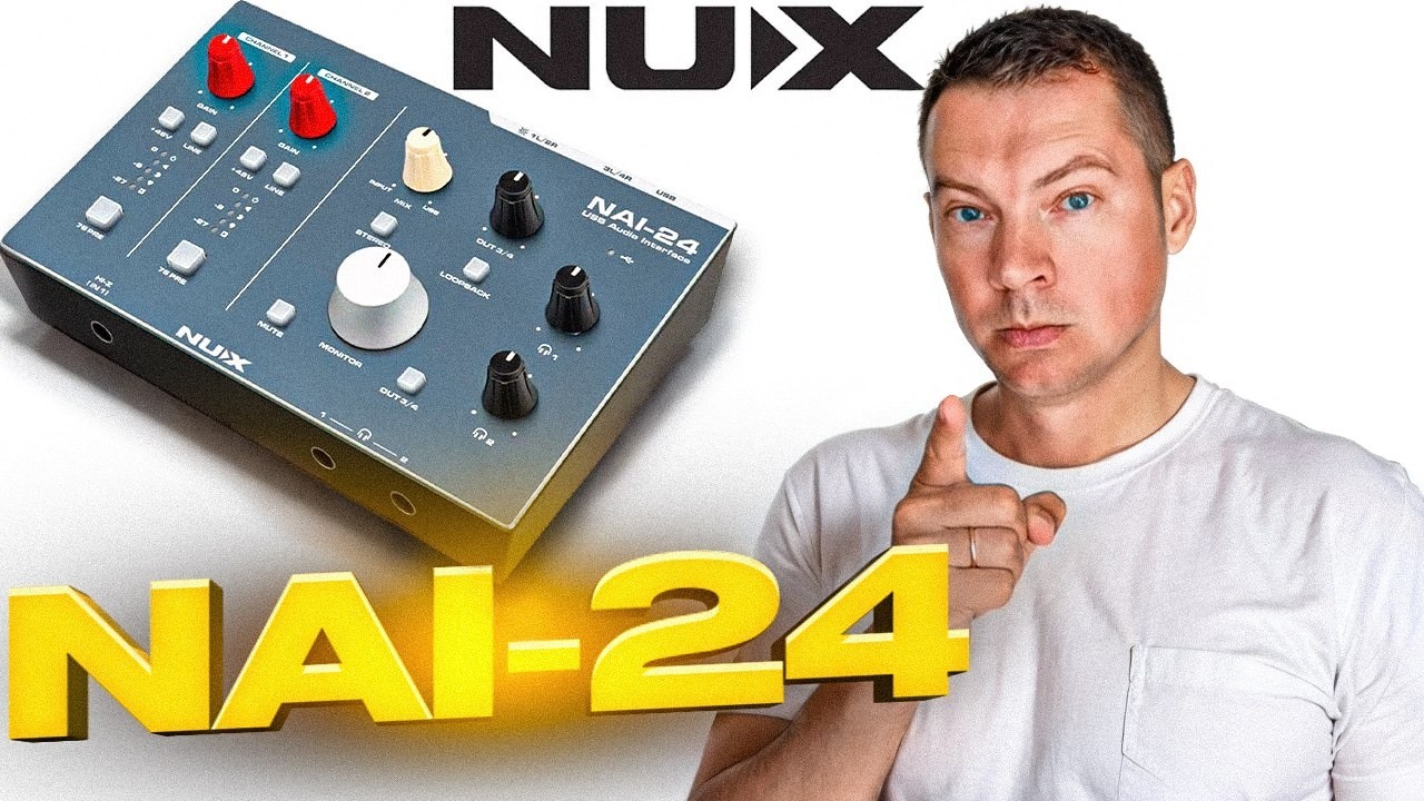 USB-Аудиоинтерфейс NUX NAI-24. Большой тест!
