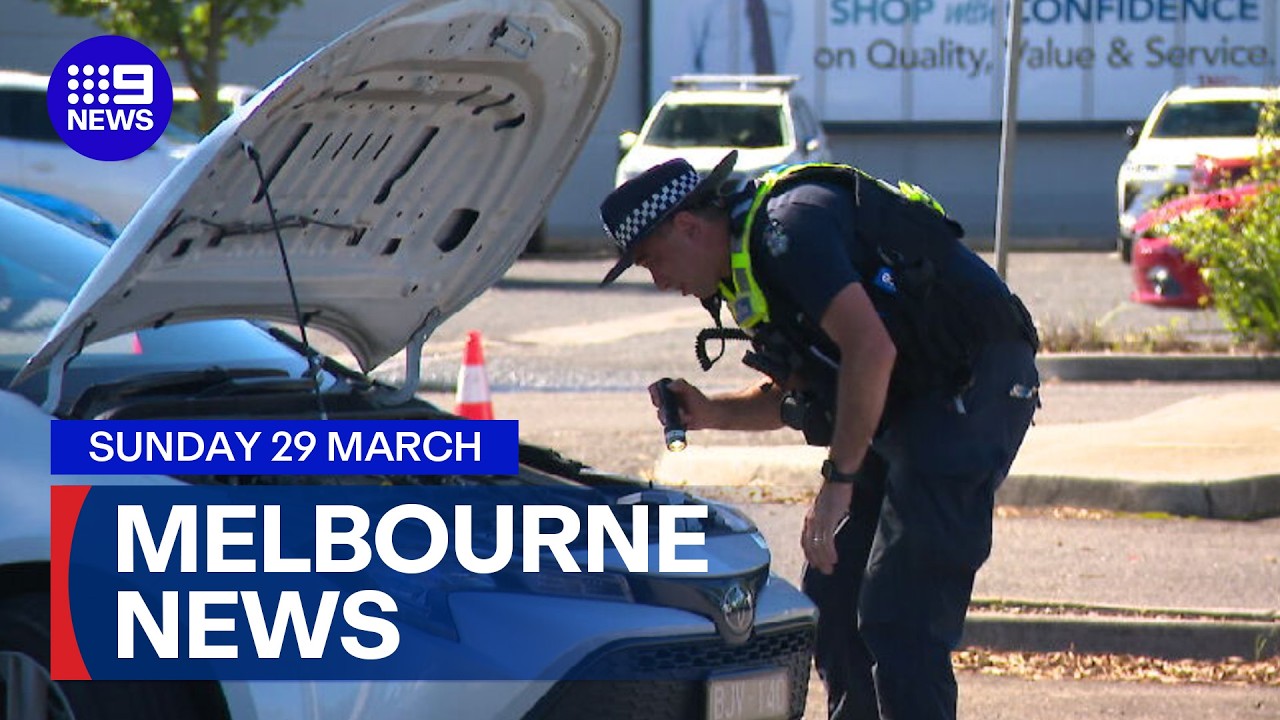 9News Melbourne | Sunday 29 March | Full Bulletin