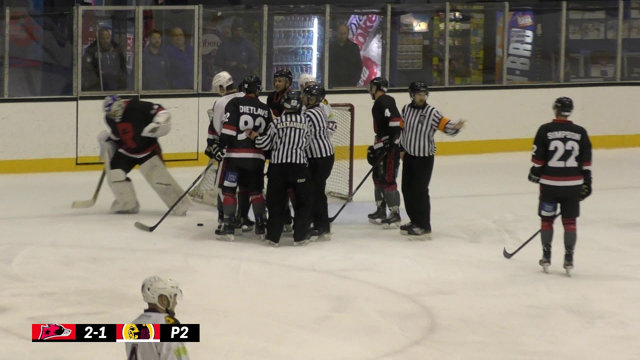 Murrayfield Racers v Whitley Warriors - NIHL North Cup Final 1st Leg 22/2/20