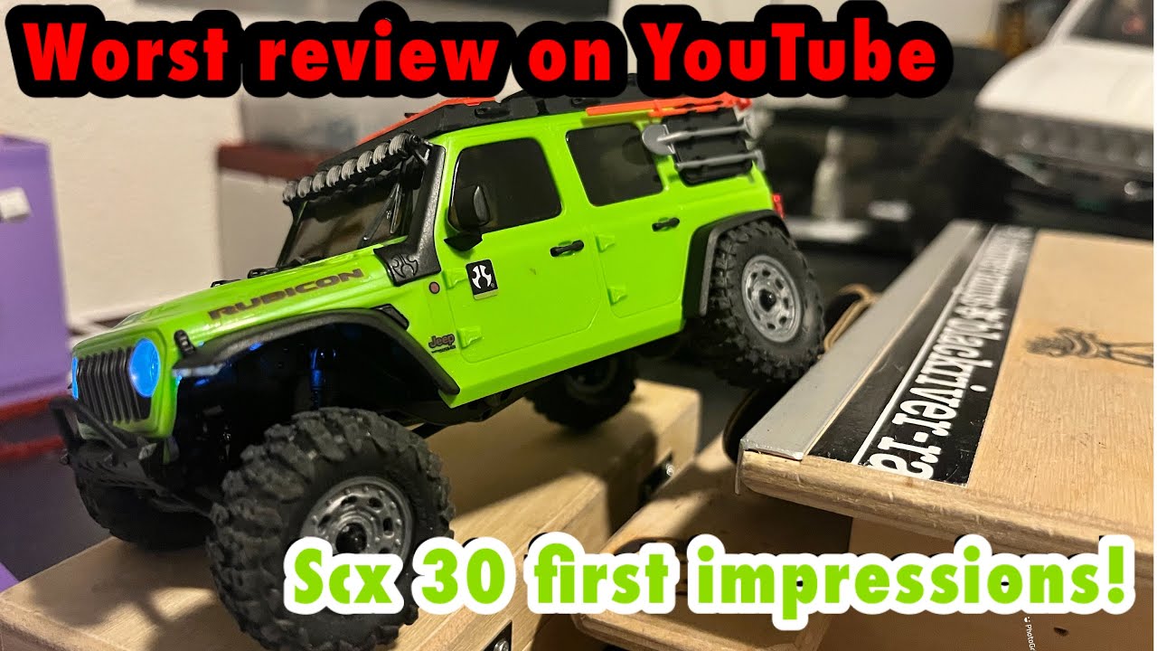 Axial SCX30. Худший обзор на YouTube. Мои мысли и мнение!