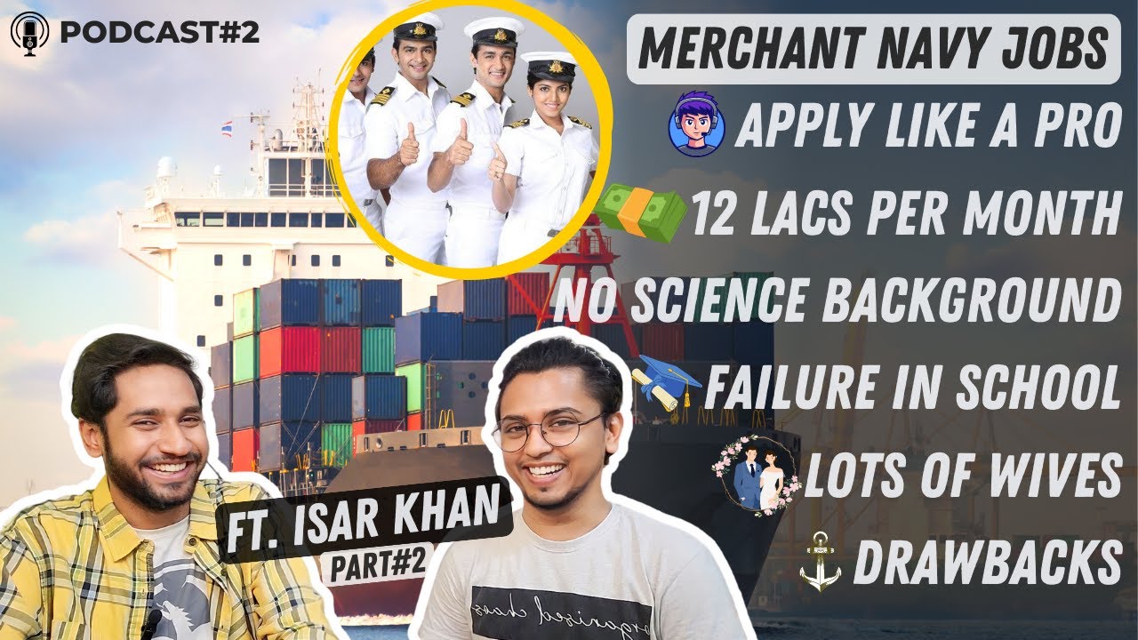 Merchant Navy Jobs for 10th, 12th & Engineers | How to Apply Like a Pro🦾 | Part#2
