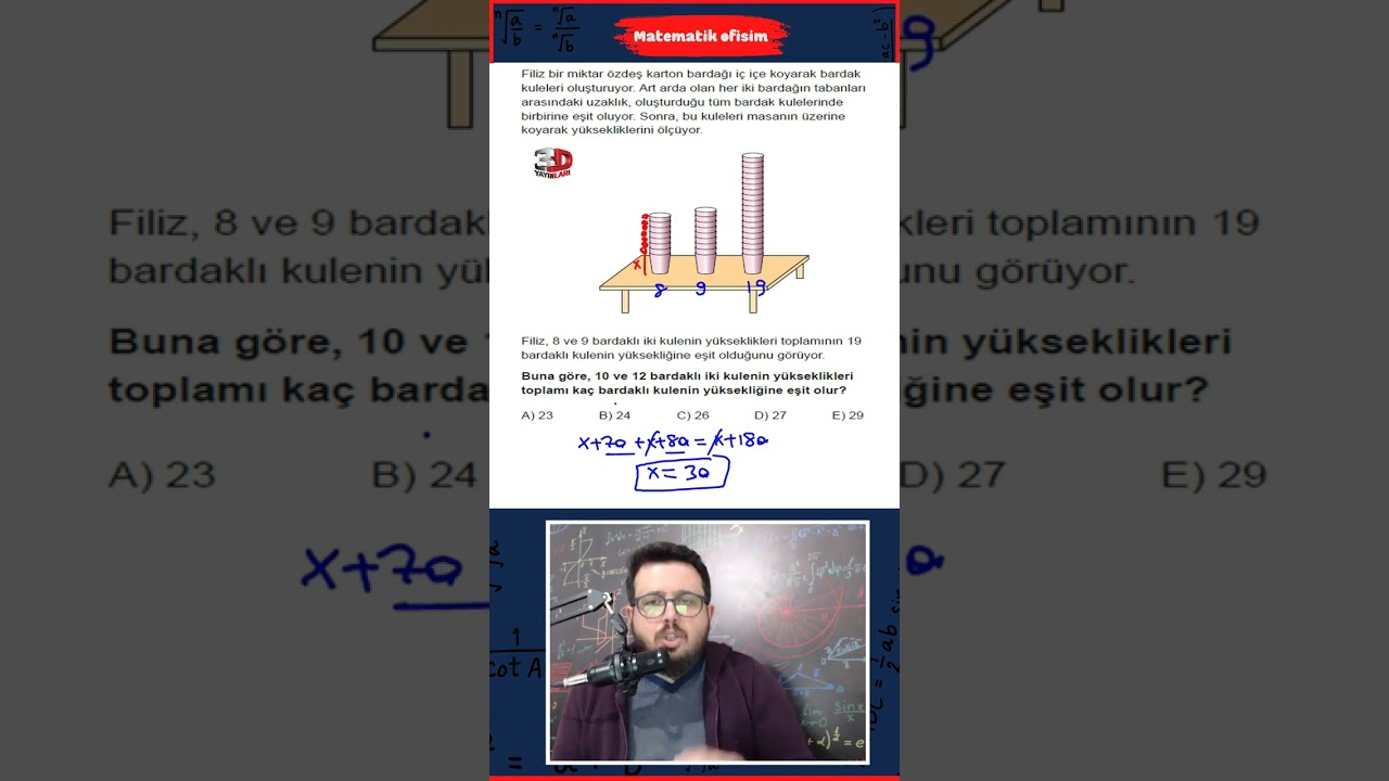 &ouml;sym ne sorar? problemler #matematikshorts #problemler #matematik #ayt #tyt #&ouml;sym #&ouml;symtarzısorular