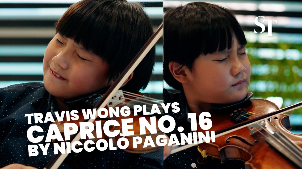 Travis Wong plays Caprice No. 16 by Niccol&ograve; Paganini