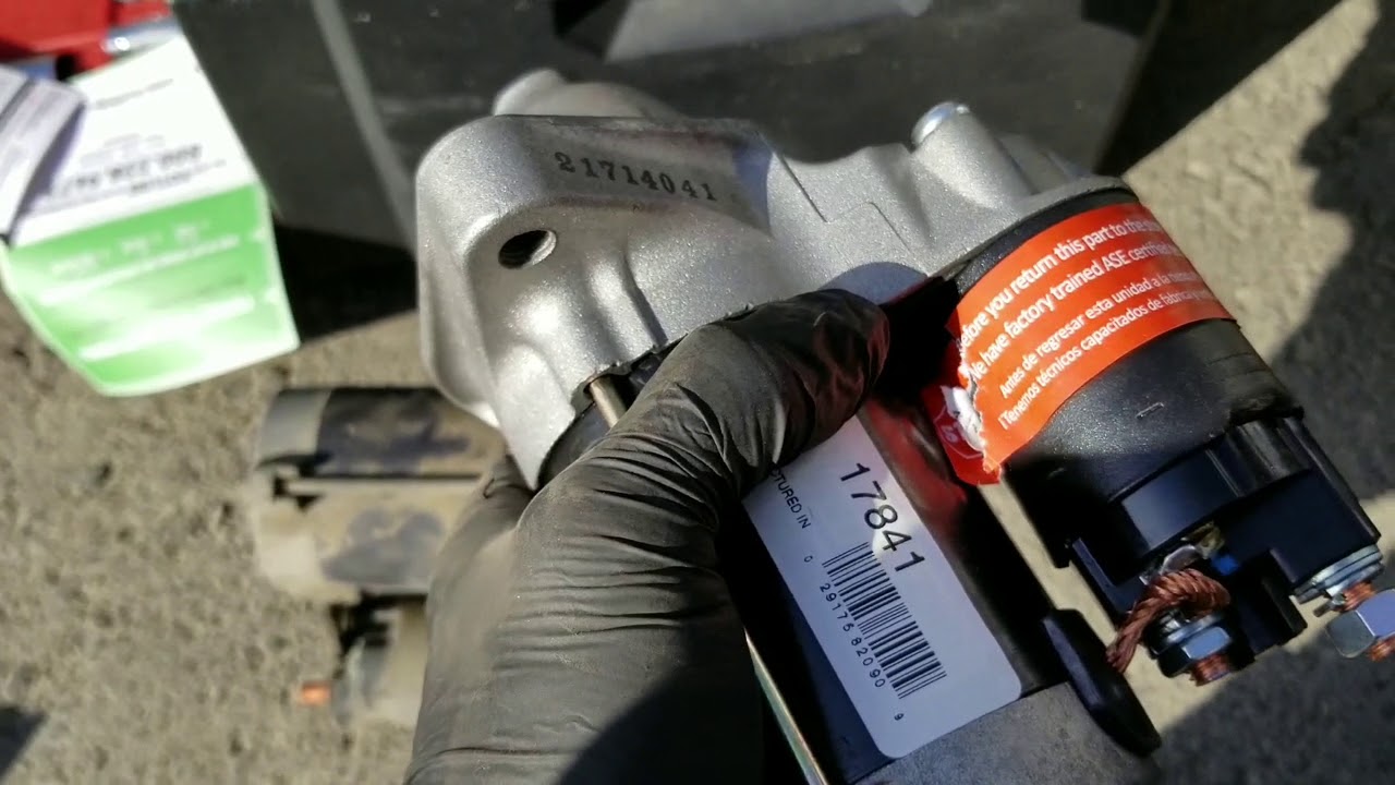 04 Toyota Corolla starter replacement!