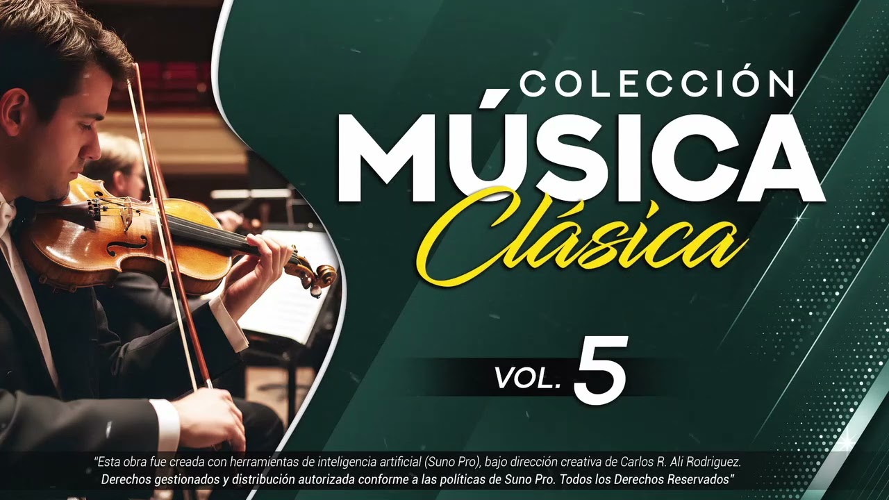 MÚSICA CLÁSICA INSTRUMENTAL | Colección para estudiar Vol.5 | Carlos Ali
