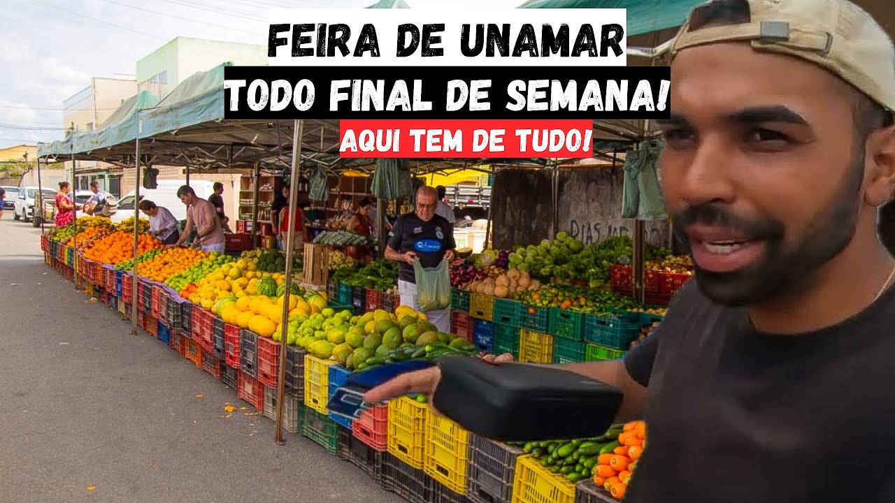 Comida, Pre&ccedil;o Baixo e Movimento: Conhe&ccedil;a a Feira de Unamar - Cabo Frio 